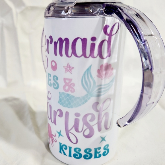 Mermaid sippy cup - Picture 2 of 3